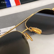 Load image into Gallery viewer, THOM Brand Sunglasses Vintage Oval Double-beam Pilot Men's Women's UV Protection Sun Glasses Driving Gafas