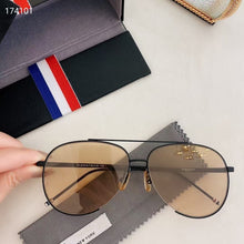 Load image into Gallery viewer, THOM Brand Sunglasses Vintage Oval Double-beam Pilot Men's Women's UV Protection Sun Glasses Driving Gafas