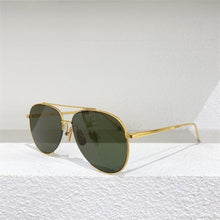 Load image into Gallery viewer, THOM Brand Sunglasses Vintage Oval Double-beam Pilot Men's Women's UV Protection Sun Glasses Driving Gafas