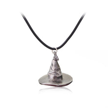 Load image into Gallery viewer, Fashion red the Philosopher&#39;s Stone Necklaces for Women Sorcerer Harry P Magic Pendants Movie Gifts for Kids&amp;Women