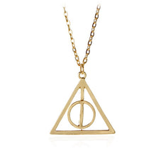 Load image into Gallery viewer, Fashion red the Philosopher&#39;s Stone Necklaces for Women Sorcerer Harry P Magic Pendants Movie Gifts for Kids&amp;Women