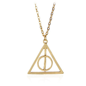 Fashion red the Philosopher's Stone Necklaces for Women Sorcerer Harry P Magic Pendants Movie Gifts for Kids&Women