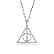 Load image into Gallery viewer, Fashion red the Philosopher&#39;s Stone Necklaces for Women Sorcerer Harry P Magic Pendants Movie Gifts for Kids&amp;Women