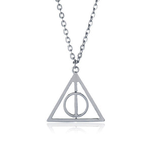Fashion red the Philosopher's Stone Necklaces for Women Sorcerer Harry P Magic Pendants Movie Gifts for Kids&Women