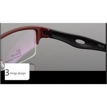 Load image into Gallery viewer, TOLIGHT Men&#39;s High-End Steel Glasses Frame Sports Half-Frame Square Myopia Prescription1077