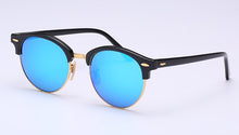 Load image into Gallery viewer, round Sunglasses women men acetate frame UV400 Oculos De Sol Brand Designer men Sun Glasses Glass Lens Eyewear 4246