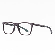 Load image into Gallery viewer, TR-90 Glasses Frame Full Rim Rectangular Eyewear with Spring Hinges Anti-Blue Ray Optical Spectacles Unisex