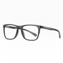 Load image into Gallery viewer, TR-90 Glasses Frame Full Rim Rectangular Eyewear with Spring Hinges Anti-Blue Ray Optical Spectacles Unisex