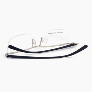 TR-90 Half Rim Eyeglass Frame Streamlined Designer Man Women Glasses Eyeglasses