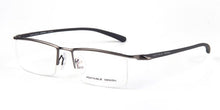 Load image into Gallery viewer, TR-90 Half Rim Eyeglass Frame Streamlined Designer Man Women Glasses Eyeglasses