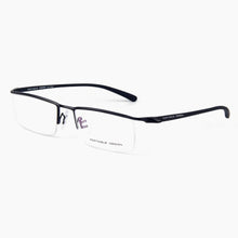 Load image into Gallery viewer, TR-90 Half Rim Eyeglass Frame Streamlined Designer Man Women Glasses Eyeglasses