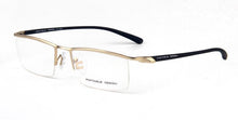 Load image into Gallery viewer, TR-90 Half Rim Eyeglass Frame Streamlined Designer Man Women Glasses Eyeglasses