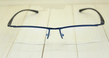 Load image into Gallery viewer, TR-90 Half Rim Eyeglass Frame Streamlined Designer Man Women Glasses Eyeglasses