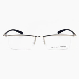 TR-90 Half Rim Eyeglass Frame Streamlined Designer Man Women Glasses Eyeglasses