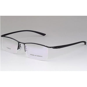 TR-90 Half Rim Eyeglass Frame Streamlined Designer Man Women Glasses Eyeglasses
