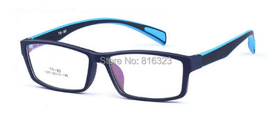 TR-90 montatura per occhiali leggeri nero opaco blu uomo donna occhiali a montatura intera nuovissimi 