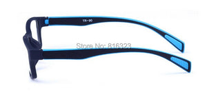 TR-90 montatura per occhiali leggeri nero opaco blu uomo donna occhiali a montatura intera nuovissimi 