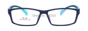TR-90 montatura per occhiali leggeri nero opaco blu uomo donna occhiali a montatura intera nuovissimi 