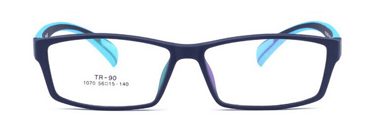 TR-90 montatura per occhiali leggeri nero opaco blu uomo donna occhiali a montatura intera nuovissimi 