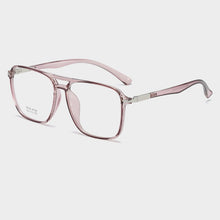 Load image into Gallery viewer, TR Transparent Glasses Frames Men Women Fake Glasses Vintage Big Frame Optical Myopia Eyeglasses  Double Beam Eyewear