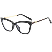Load image into Gallery viewer, TR90 Anti-Blue Light Cat Eye Glasses Frame Women Retro Metal Eyeglasses Frame Men Optical Compute Prescription Spectacle