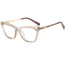 Load image into Gallery viewer, TR90 Anti-Blue Light Cat Eye Glasses Frame Women Retro Metal Eyeglasses Frame Men Optical Compute Prescription Spectacle