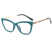 Load image into Gallery viewer, TR90 Anti-Blue Light Cat Eye Glasses Frame Women Retro Metal Eyeglasses Frame Men Optical Compute Prescription Spectacle