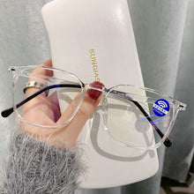 Load image into Gallery viewer, TR90 Anti Blue Light Glasses Women Female TikTok Large Frame Eyeglasses frame Optical Myopia Prescription Without Box