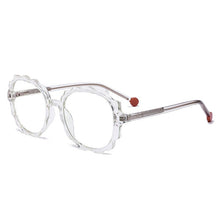 Carica l&#39;immagine nel visualizzatore di Gallery, TR90 Montature per occhiali anti-blu Ottiche da donna Lenti trasparenti trasparenti Miopia Montatura ovale Occhiali da vista per computer