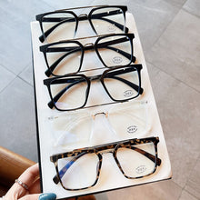 Load image into Gallery viewer, TR90 Anti-blue Light Square Eyeglasses For Women Vintage Alloy Double Beam Clear Glasses Frame Female Computer Myopia Shades