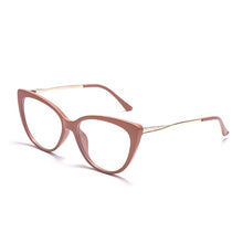 Load image into Gallery viewer, TR90 Cat Eye Anti Blue Light Blocking Optical Eyebrow Glasses Frames Men Women Spring Leg Computer Eyeglasses Shades