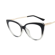 Load image into Gallery viewer, TR90 Cat Eye Anti Blue Light Blocking Optical Eyebrow Glasses Frames Men Women Spring Leg Computer Eyeglasses Shades