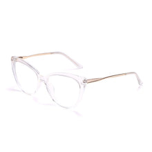 Load image into Gallery viewer, TR90 Cat Eye Anti Blue Light Blocking Optical Eyebrow Glasses Frames Men Women Spring Leg Computer Eyeglasses Shades