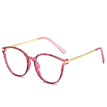 Carica l&#39;immagine nel visualizzatore di Gallery, TR90 Cat Eye Anti Blue Light Eyeglasses Women Computer Glasses Diamond Trimming Optical Frames Candy Color Eyewear UV400