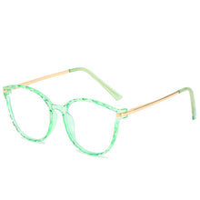 Carica l&#39;immagine nel visualizzatore di Gallery, TR90 Cat Eye Anti Blue Light Eyeglasses Women Computer Glasses Diamond Trimming Optical Frames Candy Color Eyewear UV400