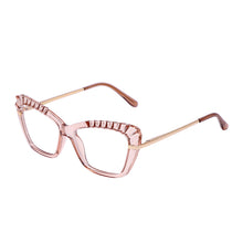 Load image into Gallery viewer, TR90 Cat Eye Glasses Frames Women Anti Blue Light Optical Computer Glasses Oculos De Grau Feminino Armacao Prescription Frames