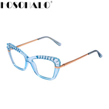 Load image into Gallery viewer, TR90 Cat Eye Glasses Frames Women Anti Blue Light Optical Computer Glasses Oculos De Grau Feminino Armacao Prescription Frames