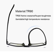 Carica l&#39;immagine nel visualizzatore di Gallery, TR90 Clip On Sunglasses men Magnetic clip Sunglasses women Magnet Clip Optical Myopia glasses Frame with 5 sunglasses lens