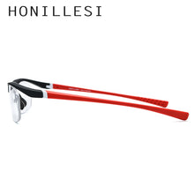 Load image into Gallery viewer, TR90 Eyeglasses Frame Men Basketball Outdoor Ultralight Eye Glasses 2023 Sports Half Myopia Optical Prescription Eyewear 17027