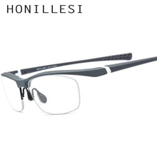 Load image into Gallery viewer, TR90 Eyeglasses Frame Men Basketball Outdoor Ultralight Eye Glasses 2023 Sports Half Myopia Optical Prescription Eyewear 17027