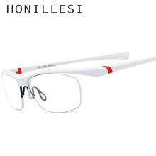 Load image into Gallery viewer, TR90 Eyeglasses Frame Men Basketball Outdoor Ultralight Eye Glasses 2023 Sports Half Myopia Optical Prescription Eyewear 17027