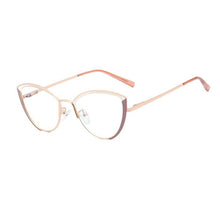 Load image into Gallery viewer, Fashion Vintage Metal Anti-blue Glasses Frame Women Brand Designer Transparent Eyeglasses Female Spectacles Oculos Feminino