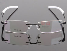 Load image into Gallery viewer, TR90 lightweight Eyeglass Frames Half Rimless unisex Myopia Glasses Men Women Eyewear Rx able