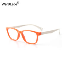 Carica l&#39;immagine nel visualizzatore di Gallery, TR90 Flexible Kids Eyeglasses With Lanyard Square Frame Glasses For Child Boys Girls Degree Myopia Optical Frames WarBLade