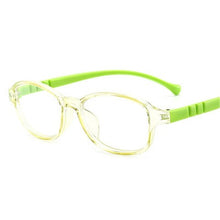 Load image into Gallery viewer, TR90 Glasses Kids Round Prescription Eyeglasses Myopia Children Silicone Rubber Cat Eye Girl Pink Spectacle Kids Cute baby Eyewa
