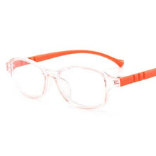 Load image into Gallery viewer, TR90 Glasses Kids Round Prescription Eyeglasses Myopia Children Silicone Rubber Cat Eye Girl Pink Spectacle Kids Cute baby Eyewa