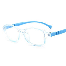Load image into Gallery viewer, TR90 Glasses Kids Round Prescription Eyeglasses Myopia Children Silicone Rubber Cat Eye Girl Pink Spectacle Kids Cute baby Eyewa
