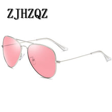 Carica l'immagine nel visualizzatore di Gallery, TR90 Lightweight Gold Green Brown Pink Blue Yellow Glasses Men Women Classic Vintage Retro Polarized Sunglasses Round Eyewear