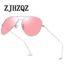Carica l'immagine nel visualizzatore di Gallery, TR90 Lightweight Gold Green Brown Pink Blue Yellow Glasses Men Women Classic Vintage Retro Polarized Sunglasses Round Eyewear