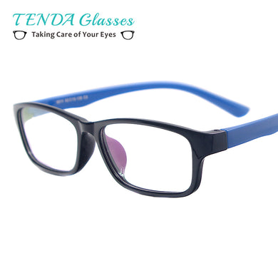 TR90 Men Rectangular  Eyewear   Spectacles Frame For Multifocal  Prescription Lenses